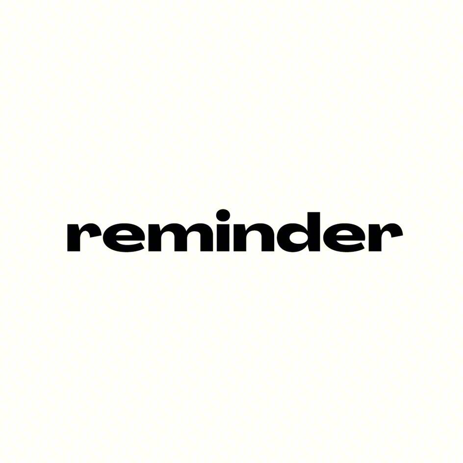 reminder