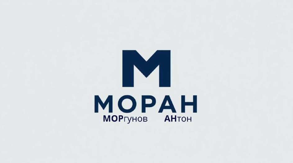 Знак М МОРАН МОРгунов АНтон