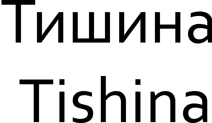 Тишина Tishina