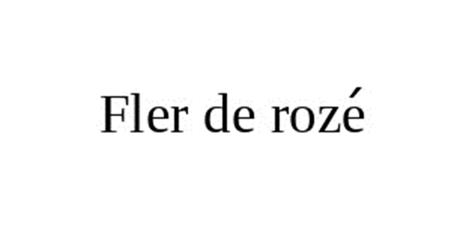 Fler de rozé