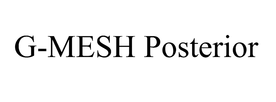 G-MESH Posterior