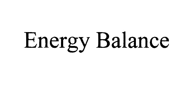 Energy Balance