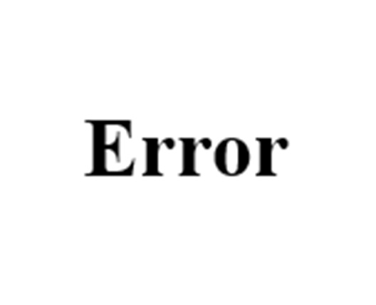 Error
