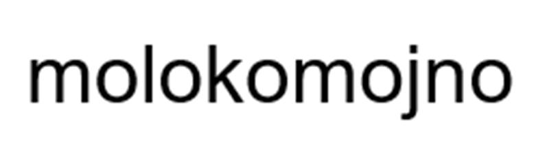 Изображение товарного знака molokomojno