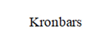 Kronbars
