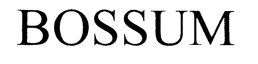 Изображение товарного знака BOSSUM