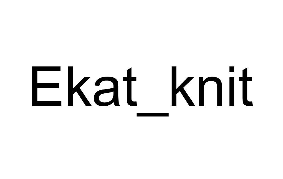 Ekat knit