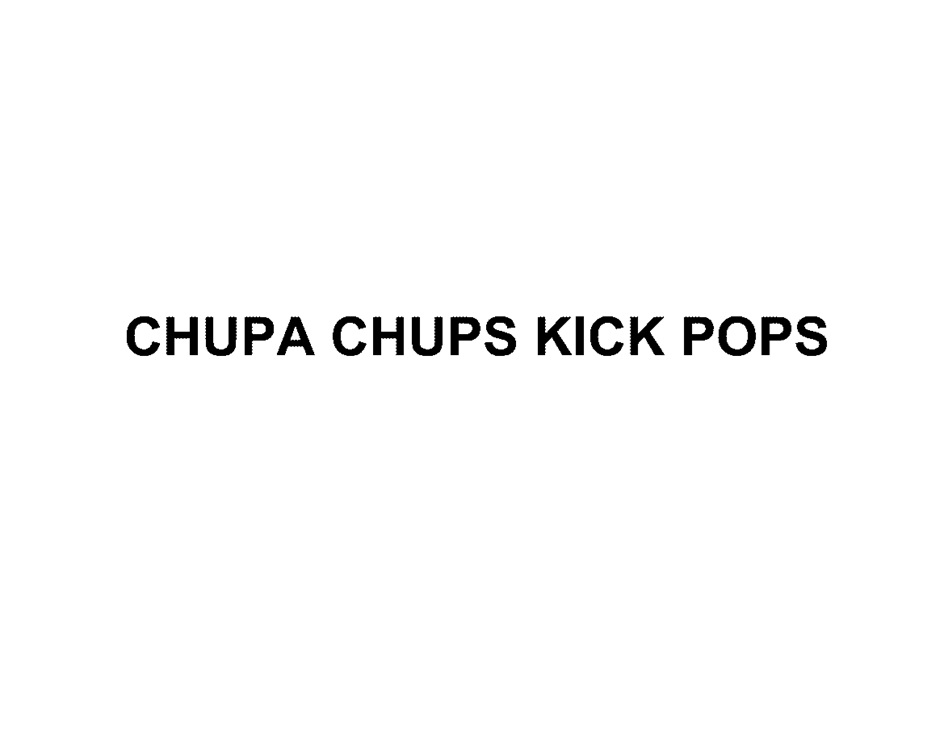 CHUPA CHUPS KICK POPS