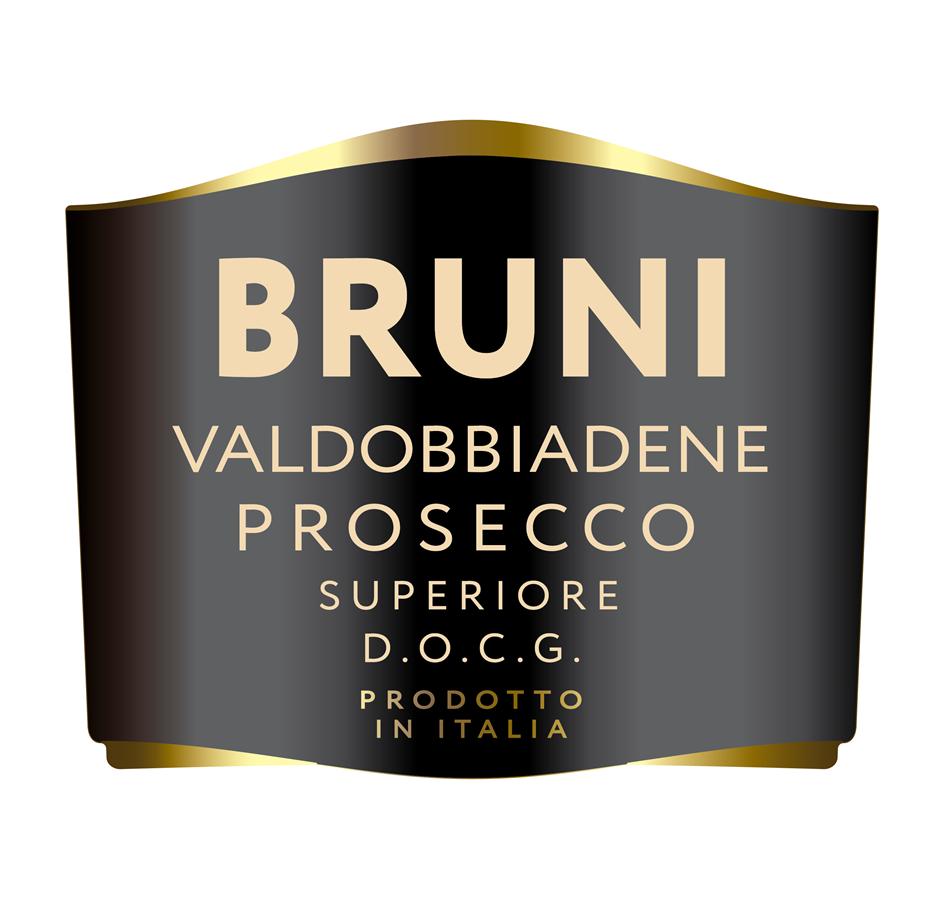 BRUNI VALDOBBIADENE PROSECCO SUPERIORE D.O.C.G. PRODOTTO IN ITALIA