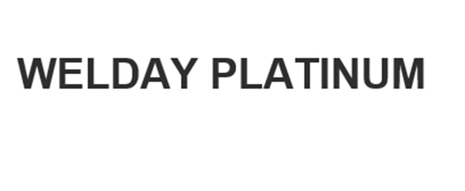 WELDAY PLATINUM