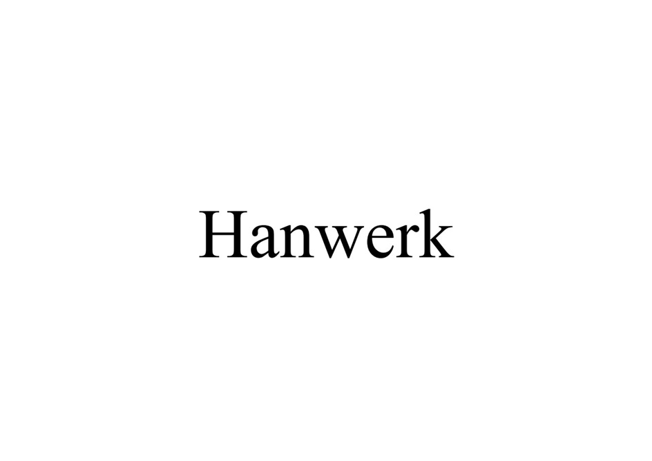 Hanwerk