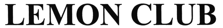Изображение товарного знака LEMON CLUB