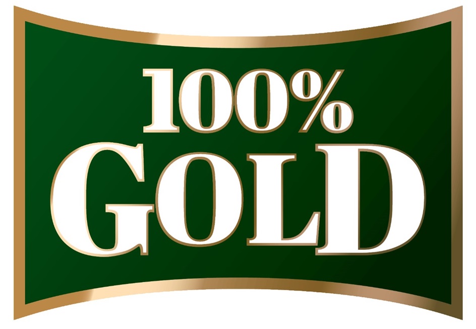 100% GOLD