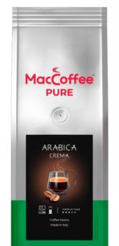 MacCoffee PURE ARABICA CREMA medium roast Coffee beans Made in Italy