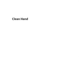 Clean Hand
