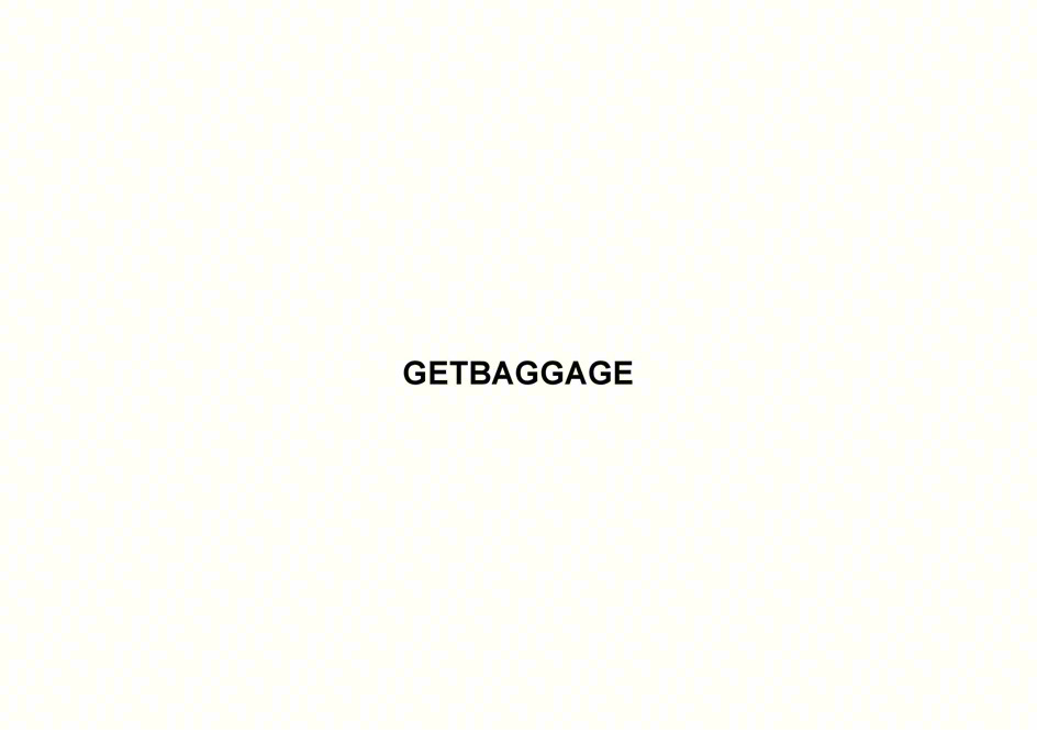 Изображение товарного знака GETBAGGAGE