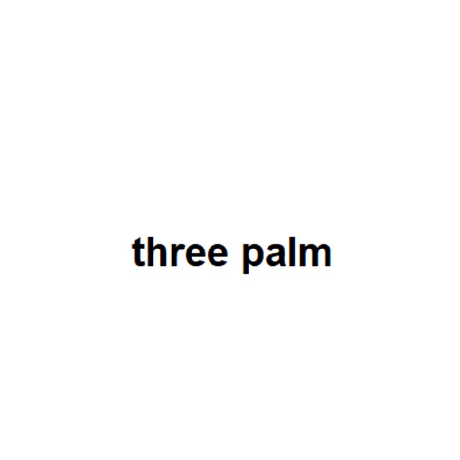 three palm