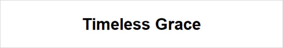 Timeless Grace