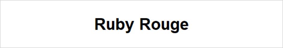 Ruby Rouge