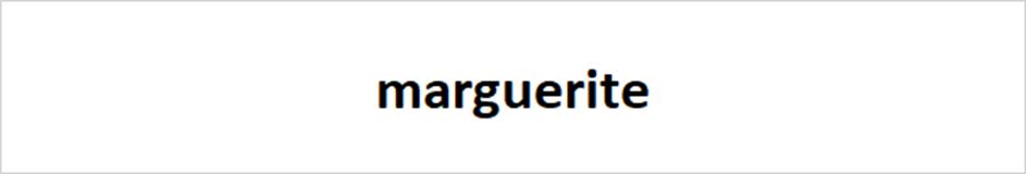 marguerite