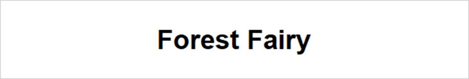 Forest Fairy