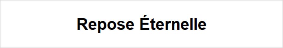 Repose Éternelle