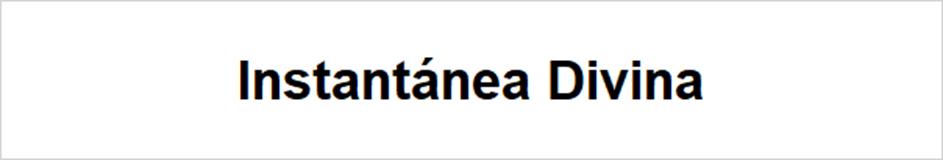 Instantánea Divina