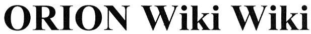 ORION Wiki Wiki